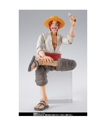 Figura S.H. Figuarts Shanks & Luffy Childhood 16,5cm - One Piece - El Inicio de la Promesa