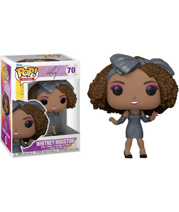 Figura Funko Pop Whitney Houston 70 - Icons - La Voz más Legendaria de la Historia