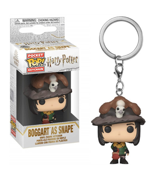 Llavero Pocket Pop Boggart as Snape - Harry Potter - ¡El Profesor más Temido con el Look de su Abuela!