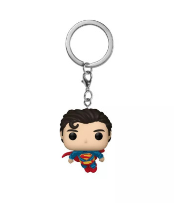 Llavero Funko Pop Superman - DC Superman - El Hombre de Acero en pleno Vuelo