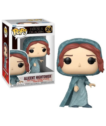 Figura Funko Pop Alicent Hightower 24 - La Casa del Dragón - Reina con Capucha y Atuendo de Viaje