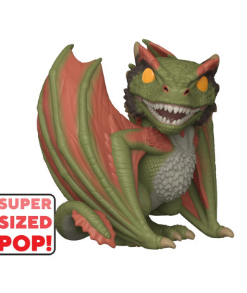 Figura Funko Pop Vermax 27 - La Casa del Dragón - El Majestuoso Dragón de Jacaerys Super Sized