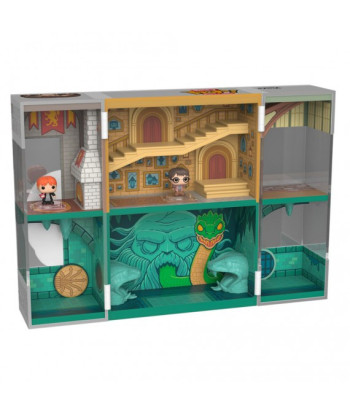 Figura Funko Bitty Pop! Hogwarts Castle - Harry Potter - Castillo de los Secretos con Harry y Ron