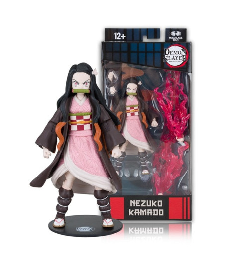 FIGURA ARTICULADA NEZUKO KAMADO -MCFARLANE- 18CM (DEMON SLAYER)