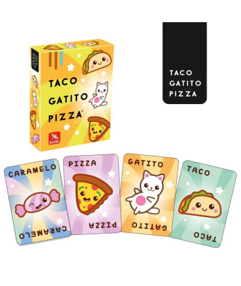 Taco, Gatito, Pizza