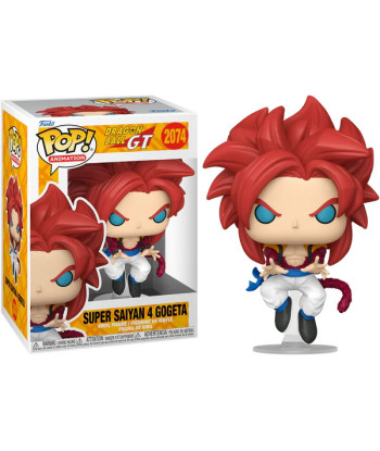 Figura Funko Pop Super Saiyan 4 Gogeta 2074 - Dragon Ball GT - Guerrero de Fusión
