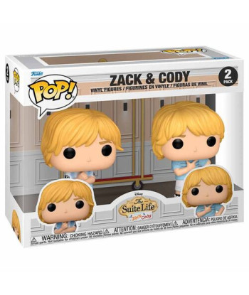 Figura Funko Pop Zack & Cody - Disney Las Aventuras de Zack y Cody - Pack de 2 Figuras