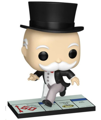 Figura Funko Pop Mr. Monopoly 162 - Monopoly - El Magnate más Rápido del Tablero