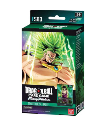 Dragon Ball Super Fusion World: Starter Deck (FS03) – Broly – Inglés
