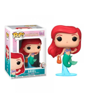 Figura Funko Pop Ariel 563 - Disney La Sirenita - 30 Aniversario con Bolso de Tesoros