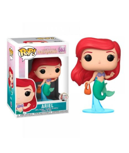 Figura Funko Pop Ariel 563 - Disney La Sirenita - 30 Aniversario con Bolso de Tesoros