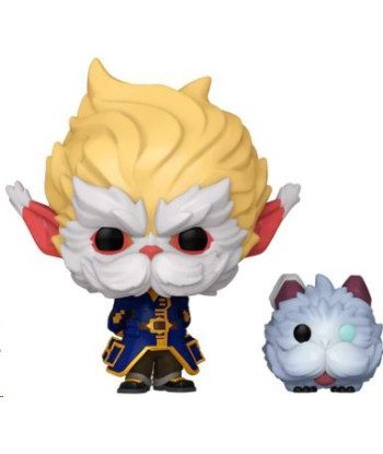 Figura Funko Pop Heimerdinger con Poro 1605 - Arcane - El Sabio Científico de Piltover