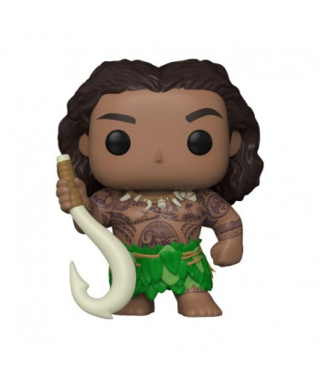 Figura Funko Pop Maui 1547 - Disney Moana 2 - El Semidiós con su Anzuelo Mágico