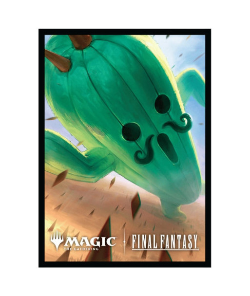 Fundas Standard Commander Final Fantasy Jumbo Cactuar (100) - Ultra Pro Magic The Gathering