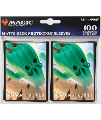 Fundas Standard Commander Final Fantasy Jumbo Cactuar (100) - Ultra Pro Magic The Gathering