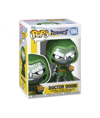 Figura Funko Pop Doctor Doom 1064 - Marvel Rivals - El Estratega Supremo de Latveria