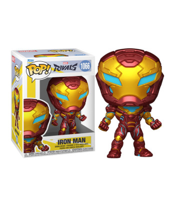 Figura Funko Pop Iron Man 1066 - Marvel Rivals - Vanguardia Tecnológica del Videojuego