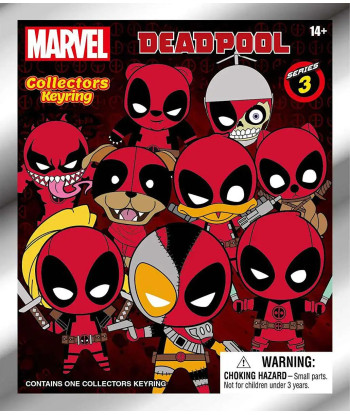 Llaveros Sorpresa - Deadpool (Series 3) (1 Unidad)