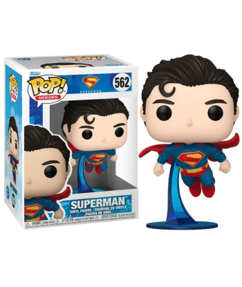 Figura Funko Pop Superman 562 - DC Superman - El Hombre de Acero en Pleno Vuelo