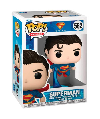 Figura Funko Pop Superman 562 - DC Superman - El Hombre de Acero en Pleno Vuelo