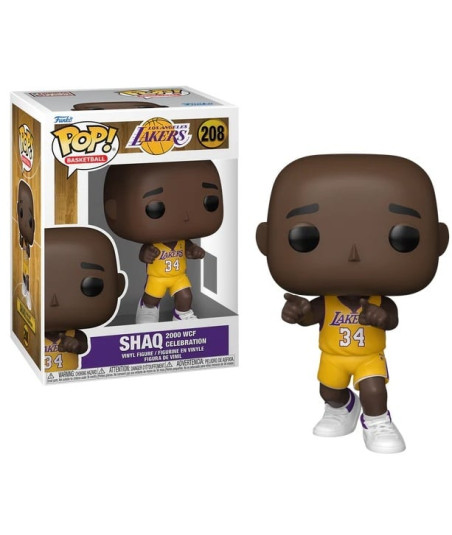 Figura Funko Pop Shaq 208 - NBA Los Angeles Lakers - Celebración Épica del 2000 WCF