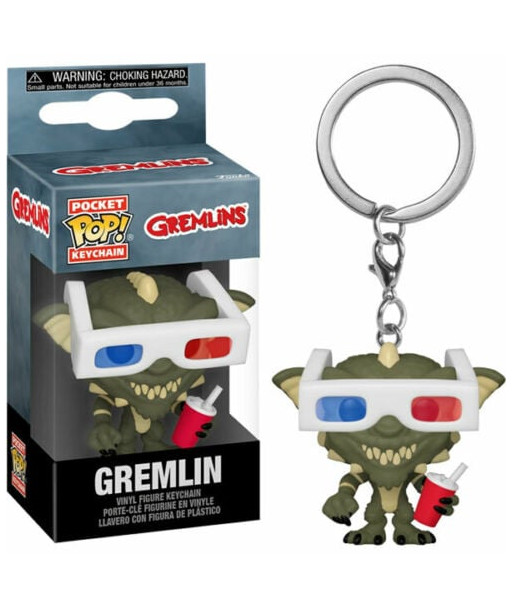 Llavero Pocket Pop Gremlin - Gremlins - ¡Cuidado! No lo alimentes después de medianoche