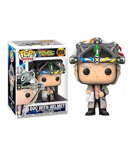 Funko POP! DOC WITH HELMET (959) - REGRESO AL FUTURO