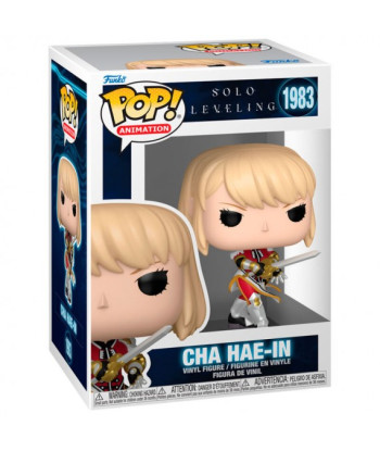 Figura Funko Pop Cha Hae-In 1983 - Solo Leveling - Cazadora de Rango S