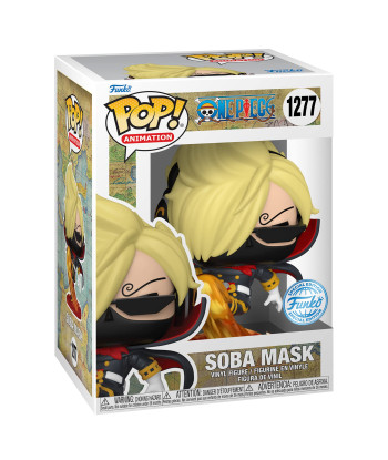 Figura Funko Pop Soba Mask 1277 - One Piece - Edición Especial Raid Suit