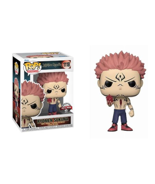 Figura Funko Pop Ryomen Sukuna (Heart) (Special Edition) 1118 - Jujutsu Kaisen