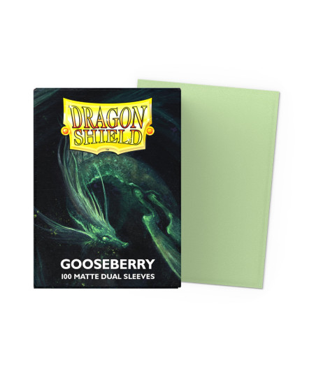 Fundas Standard Dual Matte Gooseberry (100) - Dragon Shield