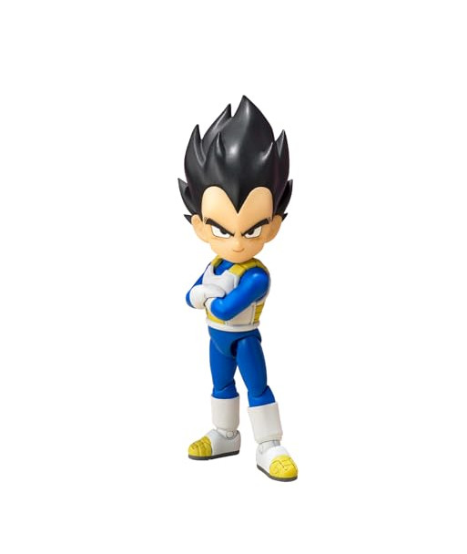 Figura S.H. Figuarts Vegeta (Mini) - Dragon Ball Daima - El Príncipe de los Saiyans en Versión Compacta