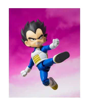 Figura S.H. Figuarts Vegeta (Mini) - Dragon Ball Daima - El Príncipe de los Saiyans en Versión Compacta