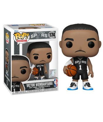 Figura Funko Pop Victor Wembanyama 174 - NBA San Antonio Spurs - El Alien de la NBA