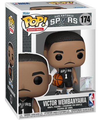 Figura Funko Pop Victor Wembanyama 174 - NBA San Antonio Spurs - El Alien de la NBA