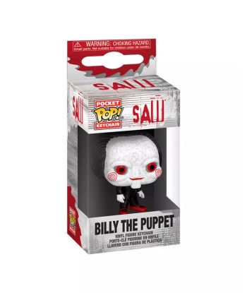 Llavero Pocket Pop Billy the Puppet - Saw - El Mensajero de los Juegos de Jigsaw