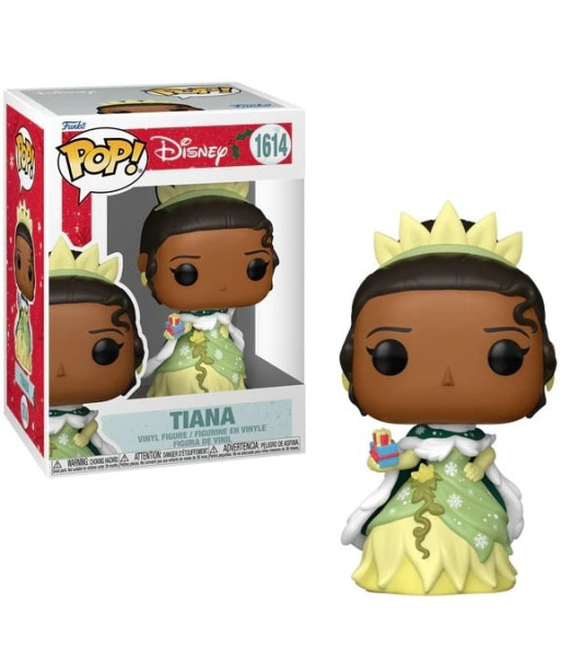 Figura Funko Pop Tiana 1614 - Disney Tiana y el Sapo - Princess Holiday con Beignets
