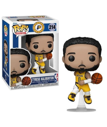 Figura Funko Pop Tyrese Haliburton 214 - NBA Indiana Pacers - El Maestro de las Asistencias en Movimiento
