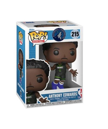 Figura Funko Pop Anthony Edwards 215 - NBA Minnesota Timberwolves - La Estrella en Ascenso de los Wolves
