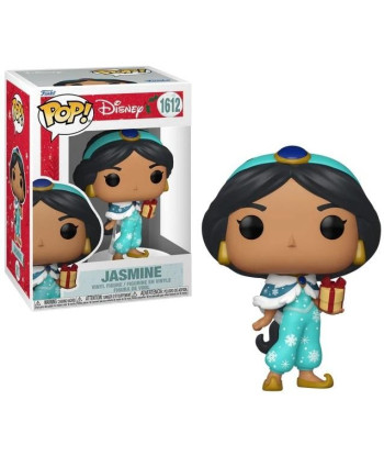 Figura Funko Pop Jasmine 1612 - Disney Aladdin - Princess Holiday Festiva