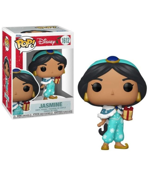 Figura Funko Pop Jasmine 1612 - Disney Aladdin - Princess Holiday Festiva