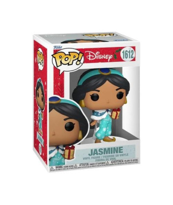 Figura Funko Pop Jasmine 1612 - Disney Aladdin - Princess Holiday Festiva