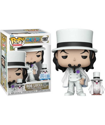 Figura Funko Pop Rob Lucci con Hattori 1994 - One Piece - Versión CP0