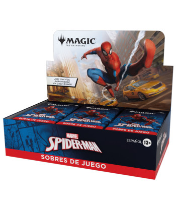 Caja de Sobres de Juego Marvel's Spider-Man - Magic The Gathering - ¡Lanza tus Redes! (Español)