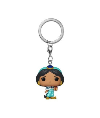 Llavero Pocket Pop Jasmine Holiday - Disney Aladdin - Princesa de Agrabah con Estilo Invernal