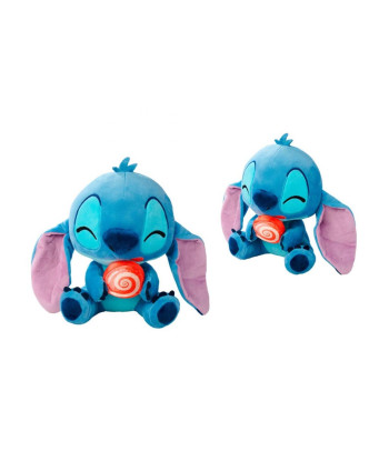 Peluche Stitch Con Piruleta 25cm