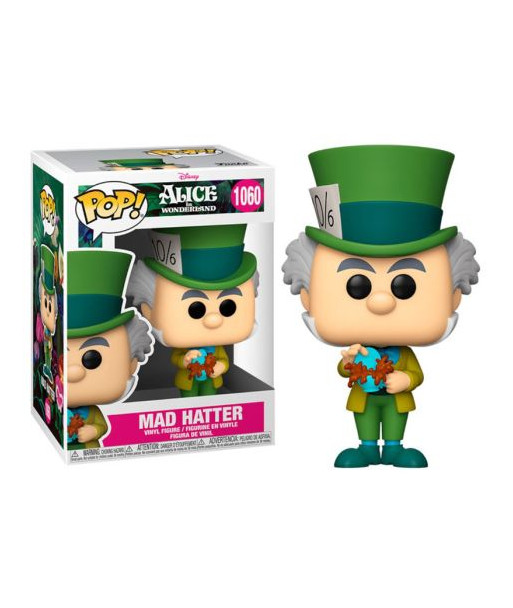 Figura Funko Pop El Sombrerero Loco 1060 - Disney Alicia en el País de las Maravillas - Merienda de No Cumpleaños