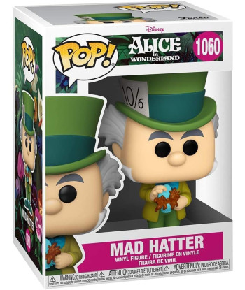 Figura Funko Pop El Sombrerero Loco 1060 - Disney Alicia en el País de las Maravillas - Merienda de No Cumpleaños