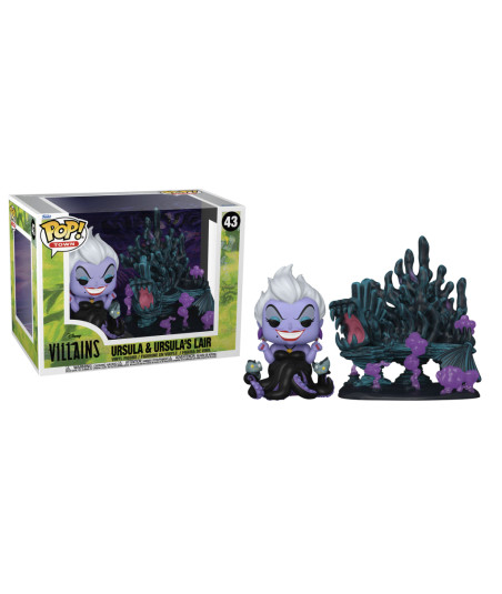 Figura Funko Pop Ursula & Ursula's Lair 43 - Disney Villains - El Pacto de la Bruja del Mar