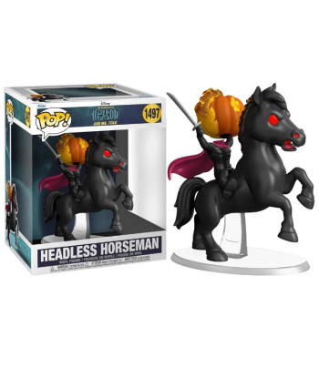 Figura Funko Pop Jinete Sin Cabeza 1497 - Disney La Leyenda de Sleepy Hollow - Deluxe Pop! Rides en su Corcel